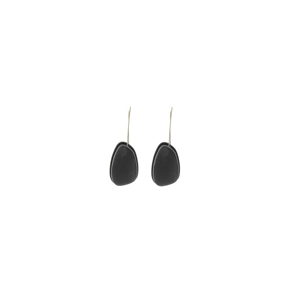 RESIN IRREGULAR SHAPE EARRINGS