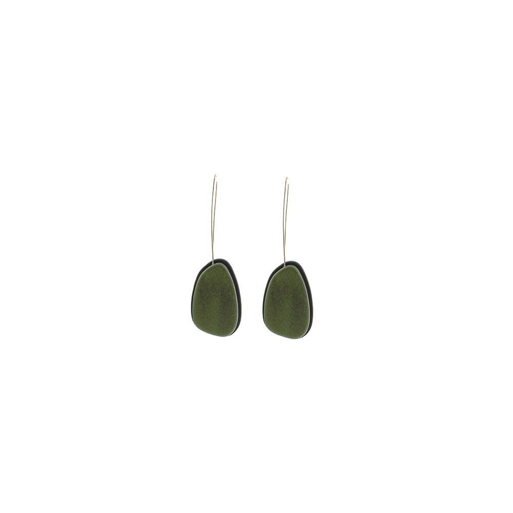 RESIN IRREGULAR SHAPE EARRINGS