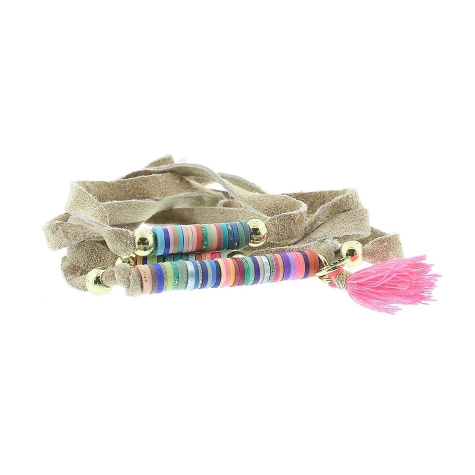 PULSERA 5 VUELTAS ÉTNICO DELUXE