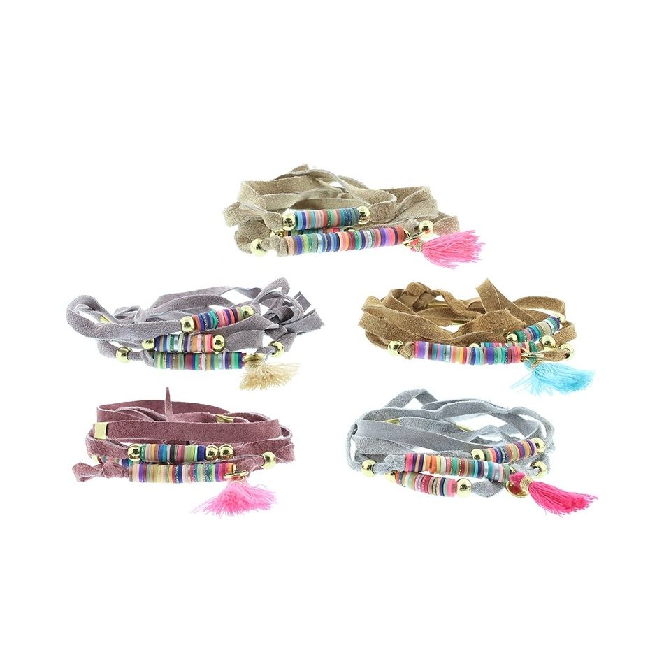 PULSERA 5 VUELTAS ÉTNICO DELUXE