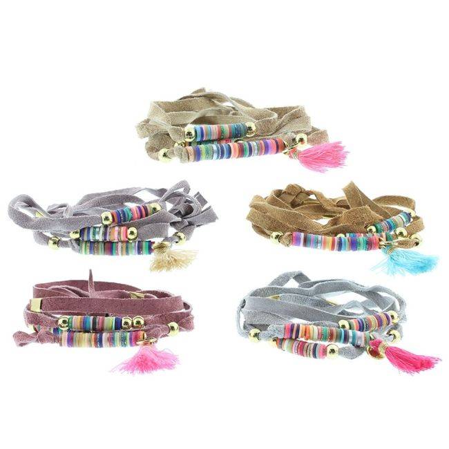 PULSERA 5 VUELTAS ÉTNICO DELUXE