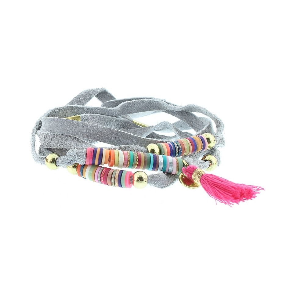 PULSERA 5 VUELTAS ÉTNICO DELUXE
