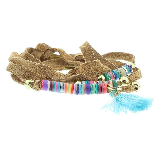 PULSERA 5 VUELTAS ÉTNICO DELUXE