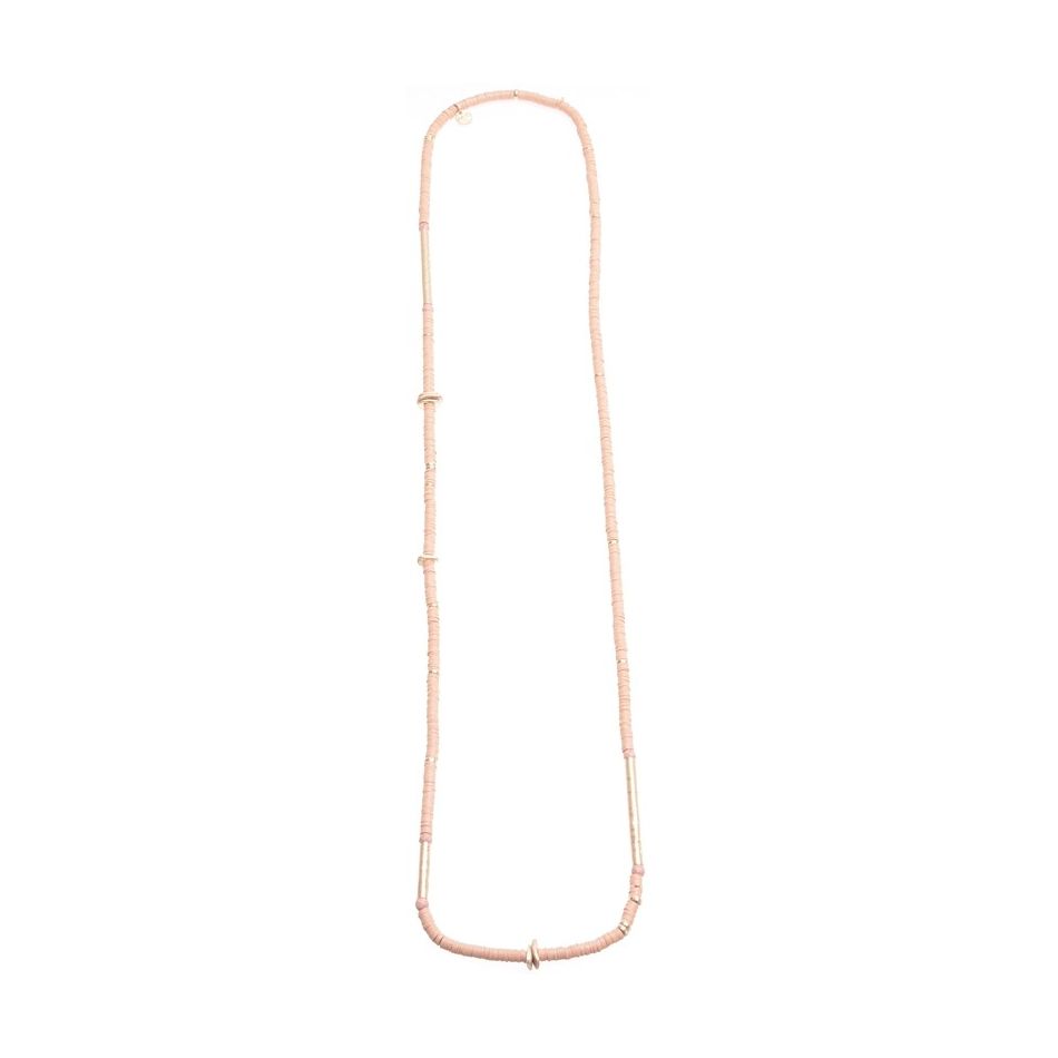 COLLAR LARGO FIMO TUBOS METAL