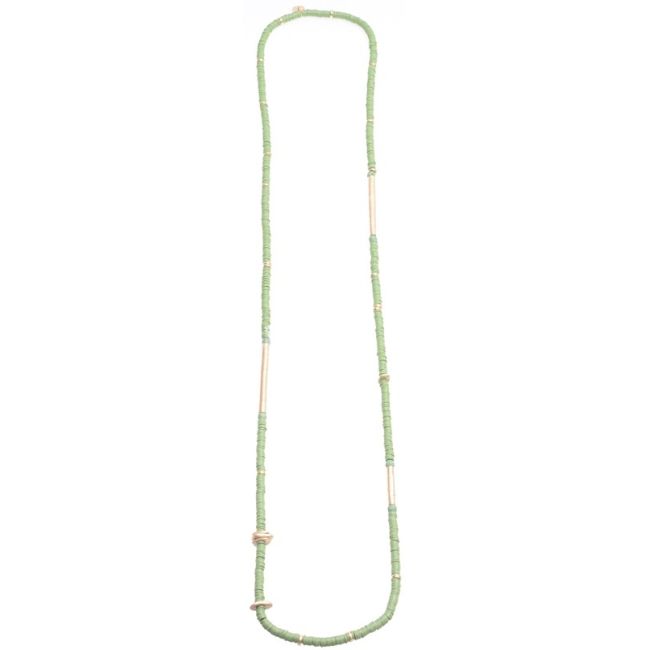 COLLAR LARGO FIMO TUBOS METAL
