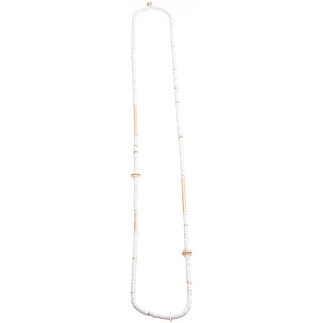 COLLAR LARGO FIMO TUBOS METAL