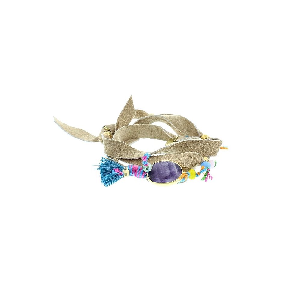 BRACELET 3 TURNS ETHNIC DELUXE