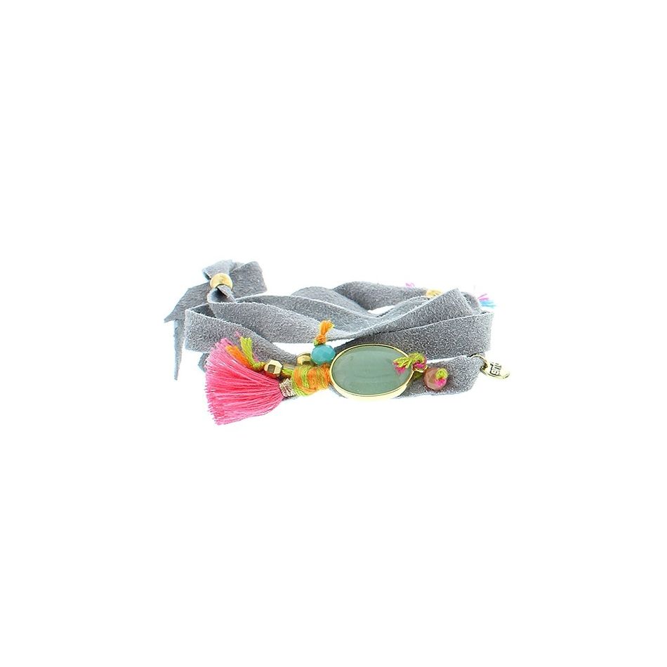 PULSERA 3 VUELTAS ÉTNICO DELUXE