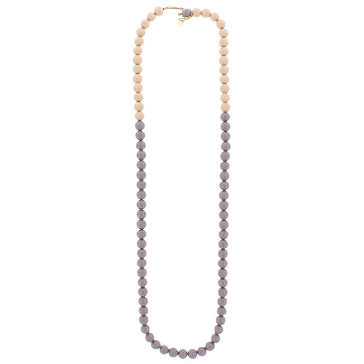 COLLAR LARGO BOLAS RESINA