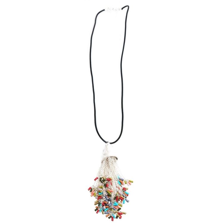 COLLAR LARGO COLG. BORLA