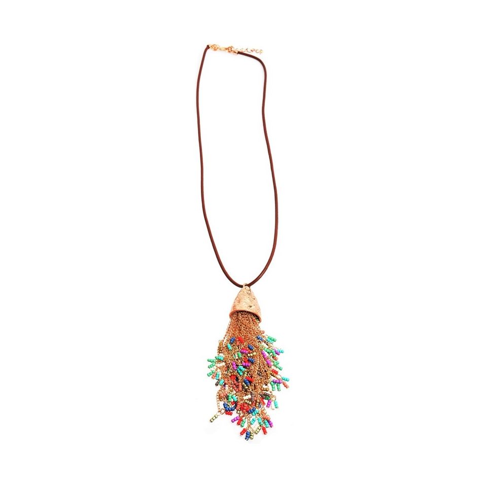 COLLAR LARGO COLG. BORLA