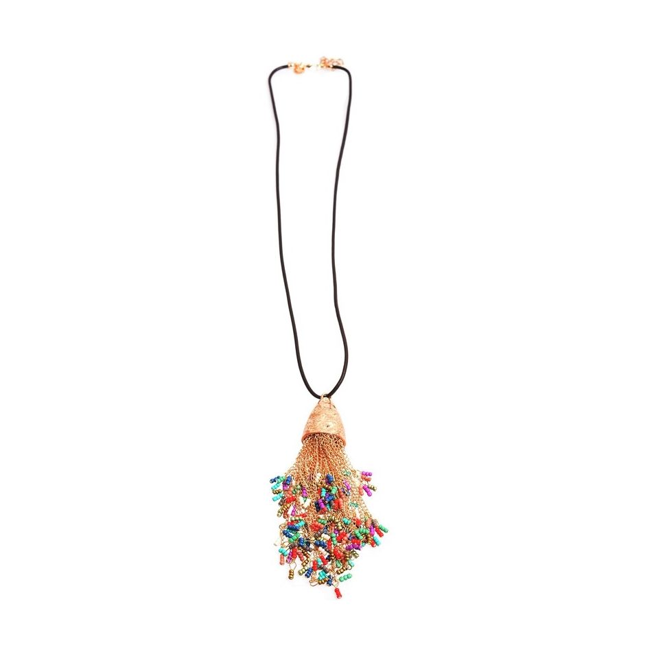 LONG PENDANT NECKLACE TASSEL