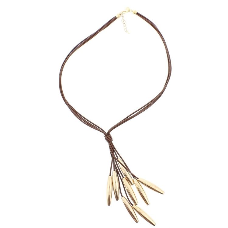 COLLAR LARGO COLG. METAL 2
