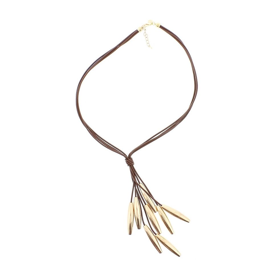 LONG PENDANT NECKLACE METAL