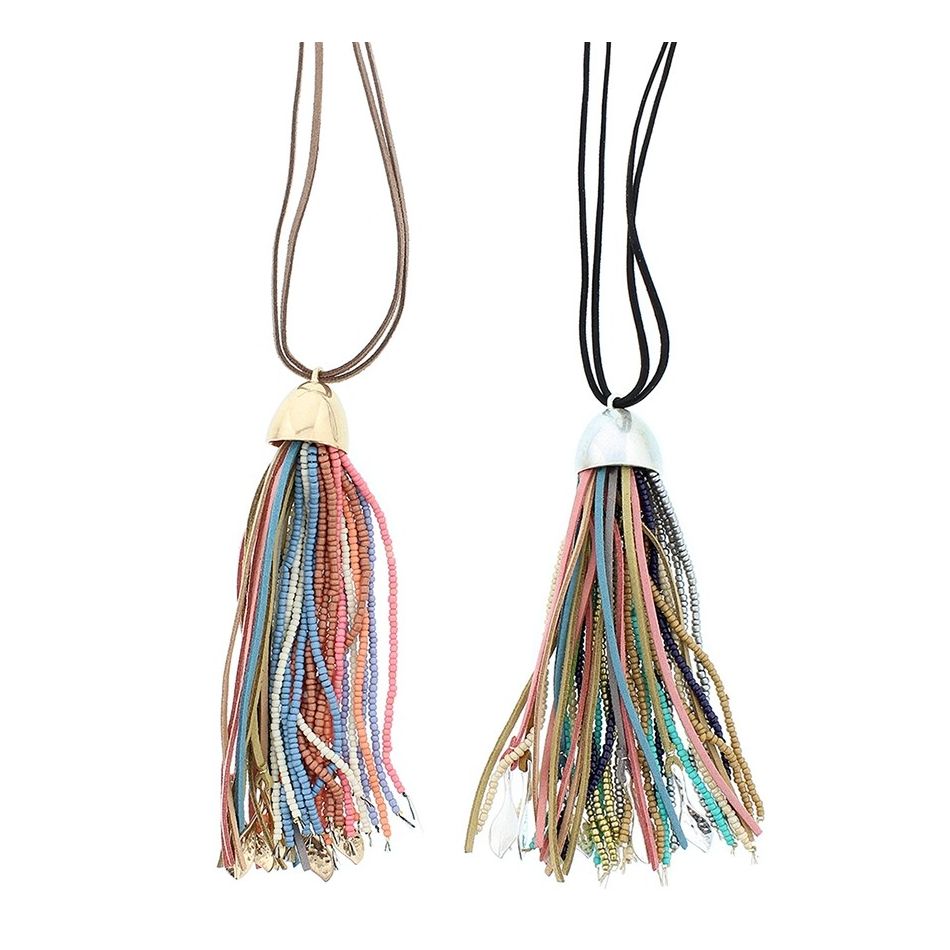 COLLAR LARGO COLG. BORLA