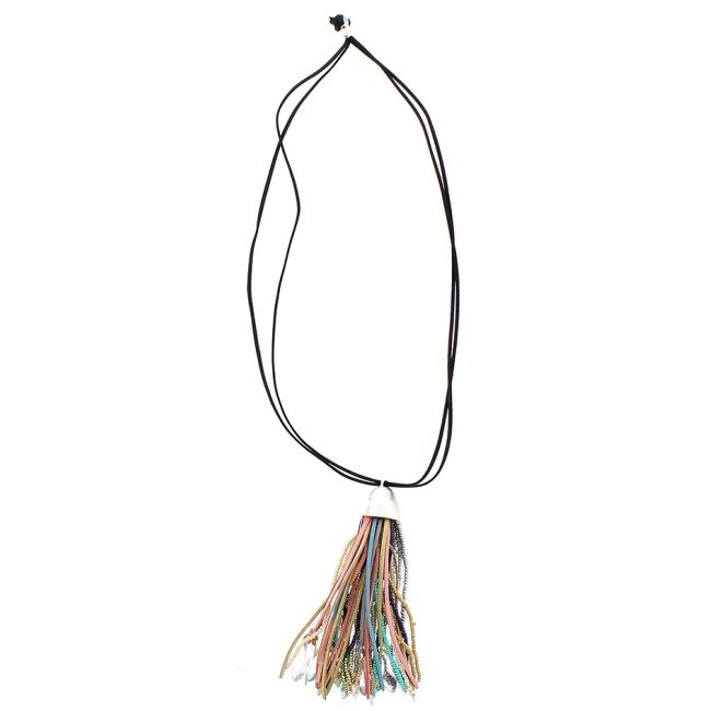 COLLAR LARGO COLG. BORLA