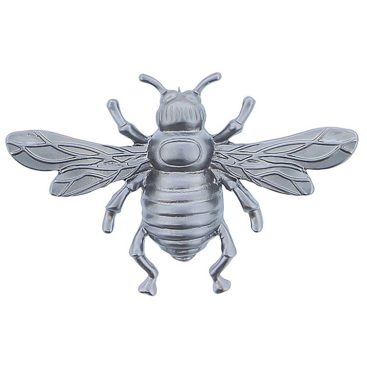 METAL BEE BROOCH