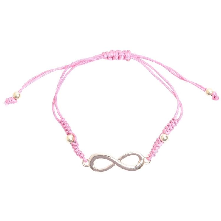 PULSERA MACRAMÉ CUENTA METAL 2