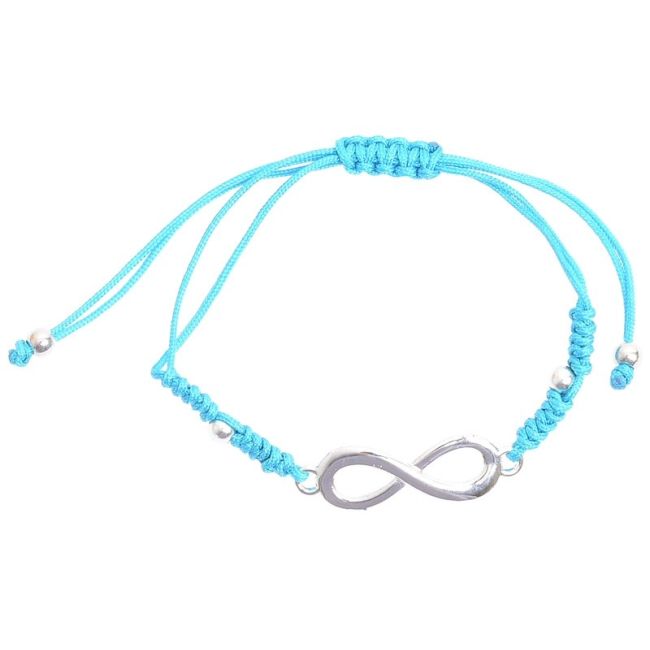 MACRAMÉ BRACELET WITH METAL BEADS