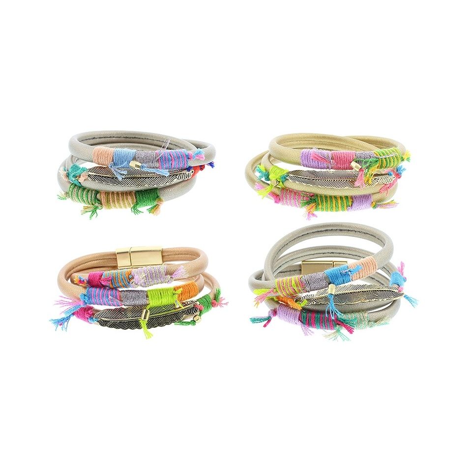 BRACELET 3 TURNS ETHNIC DELUXE
