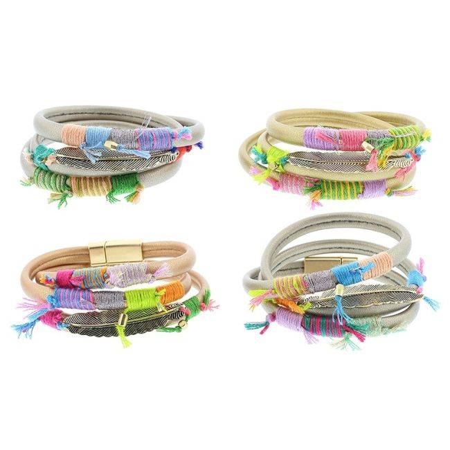 PULSERA 3 VUELTAS ÉTNICO DELUXE