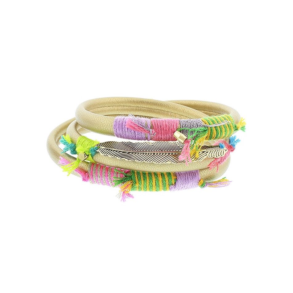 BRACELET 3 TURNS ETHNIC DELUXE