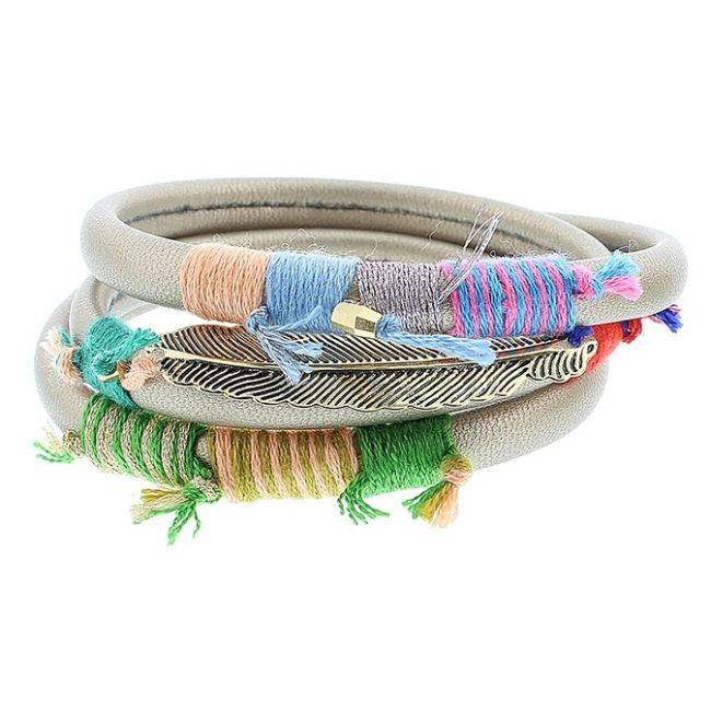 BRACELET 3 TURNS ETHNIC DELUXE