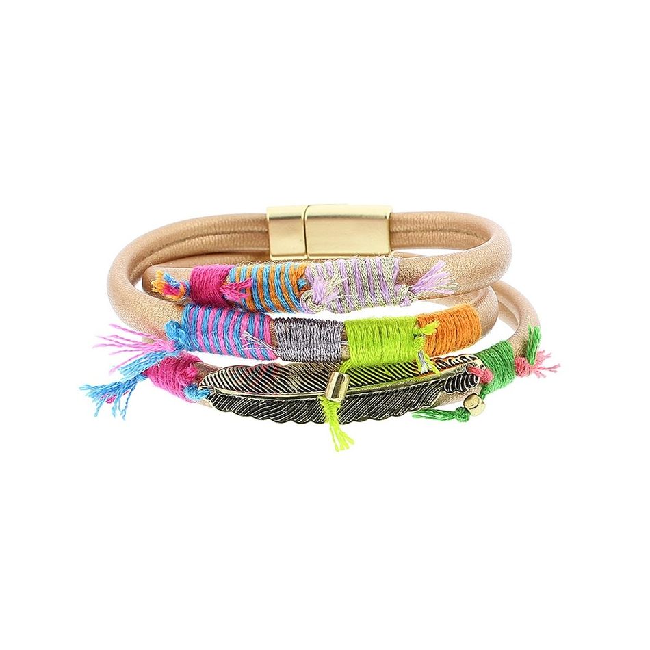 BRACELET 3 TURNS ETHNIC DELUXE