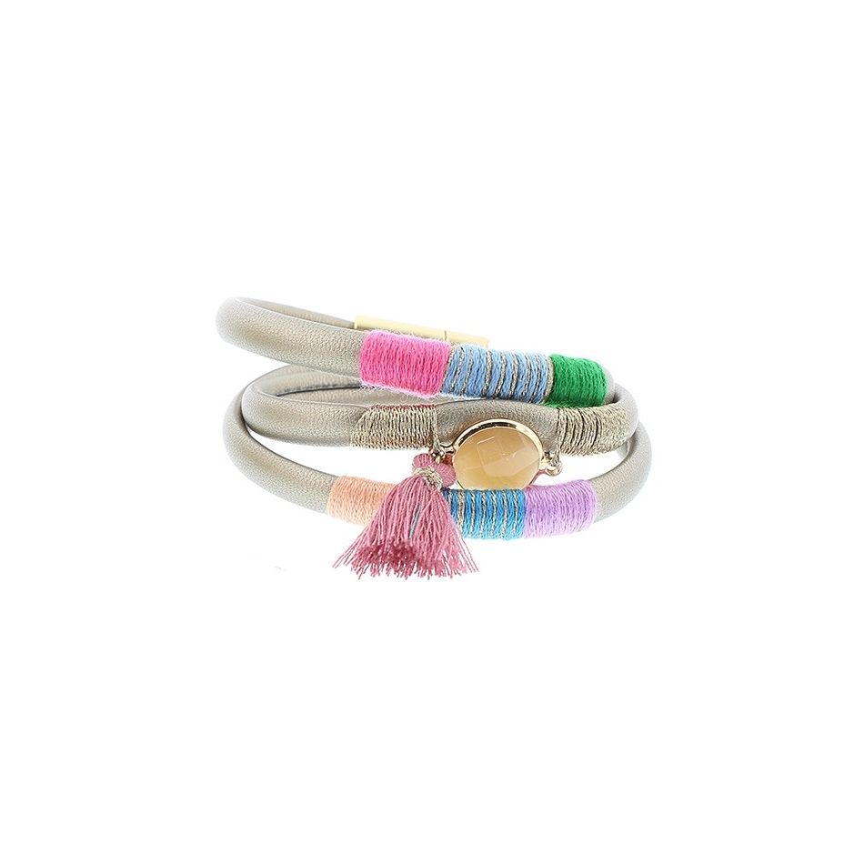 BRACELET 3 TURNS ETHNIC DELUXE