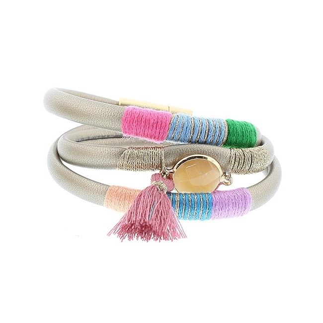 BRACELET 3 TURNS ETHNIC DELUXE