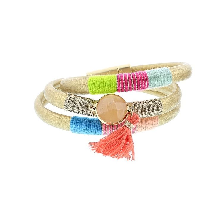 BRACELET 3 TURNS ETHNIC DELUXE 2