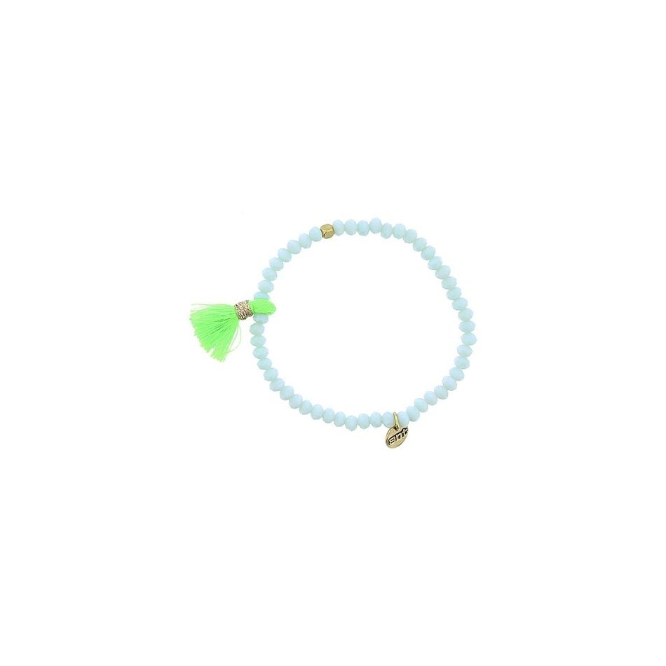 PULSERA MACRAMÉ CUENTA PIEDRA