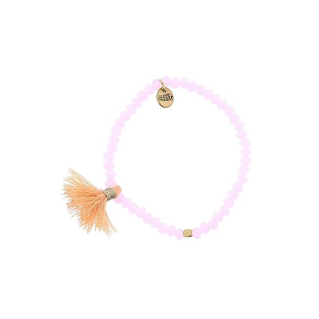 MACRAMÉ BRACELET WITH STONE BEADS