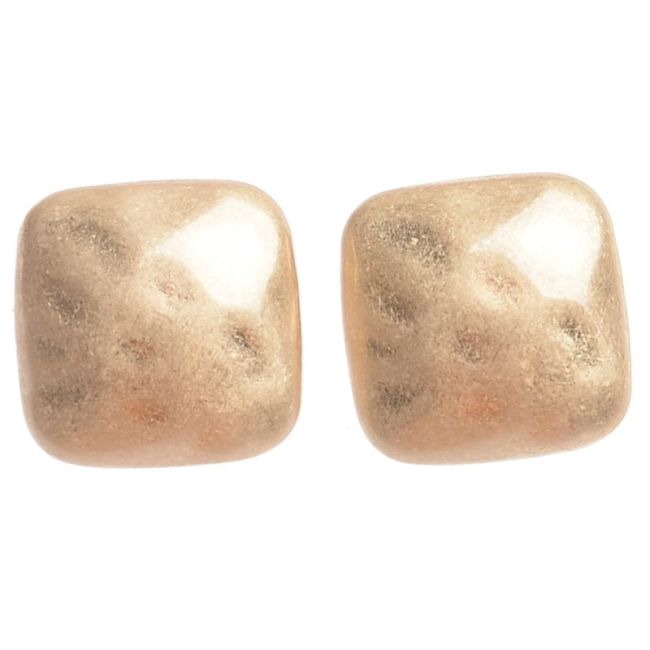 SQUARE METAL CLIP EARRINGS