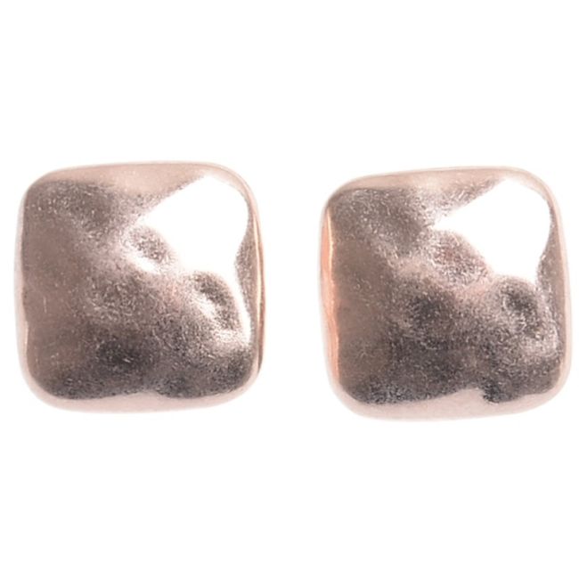 SQUARE METAL CLIP EARRINGS