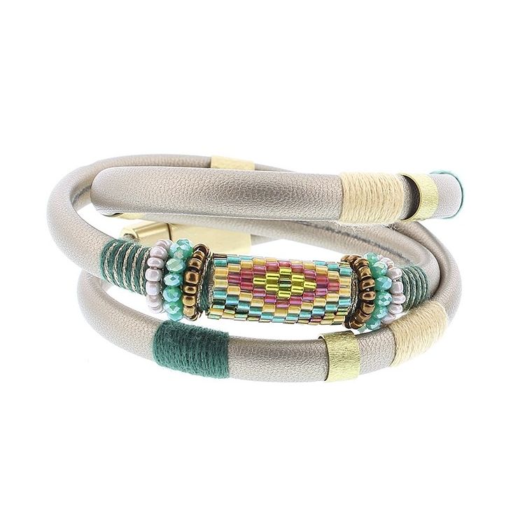 PULSERA 3 VUELTAS ÉTNICO DELUXE