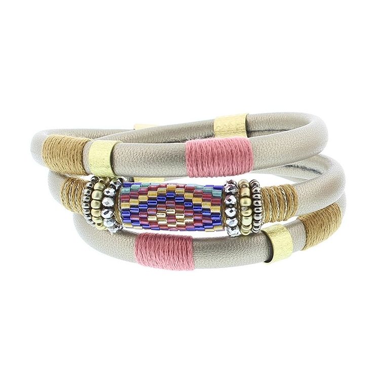 BRACELET 3 TURNS ETHNIC DELUXE 2