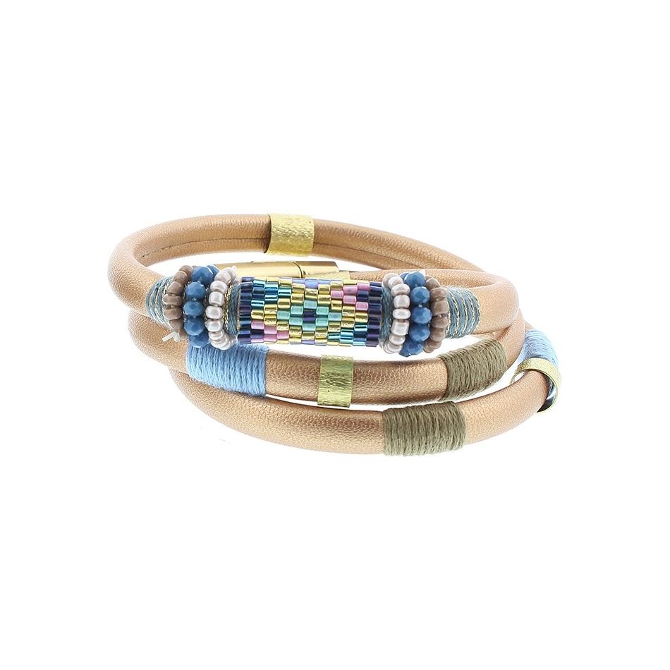 BRACELET 3 TURNS ETHNIC DELUXE