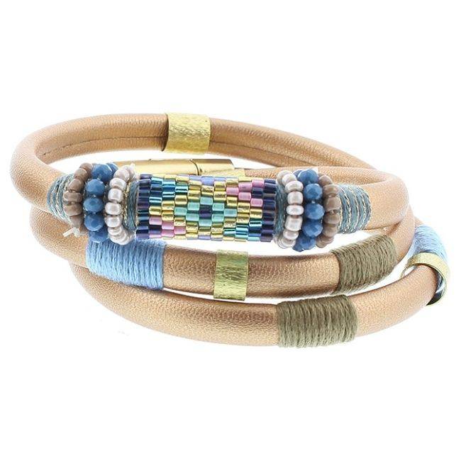 BRACELET 3 TURNS ETHNIC DELUXE