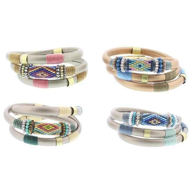 BRACELET 3 TURNS ETHNIC DELUXE