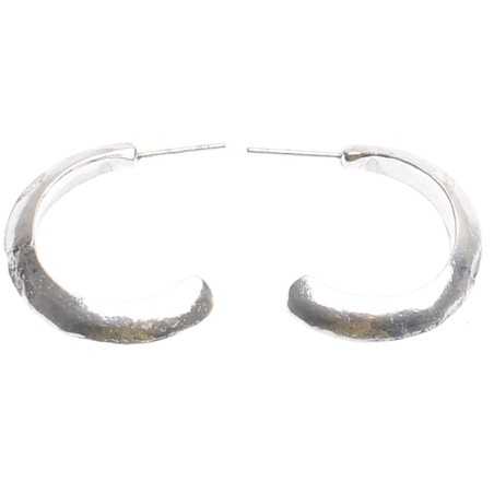 METAL HOOP EARRINGS