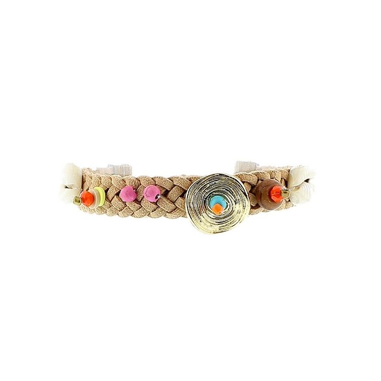 BRAIDED MACRAME BEADS BRACELET
