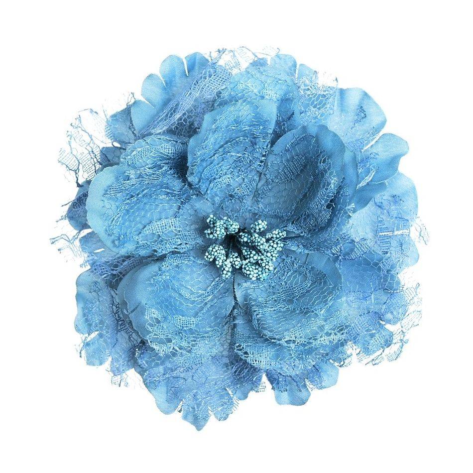 FLOWER BROOCH 14CM