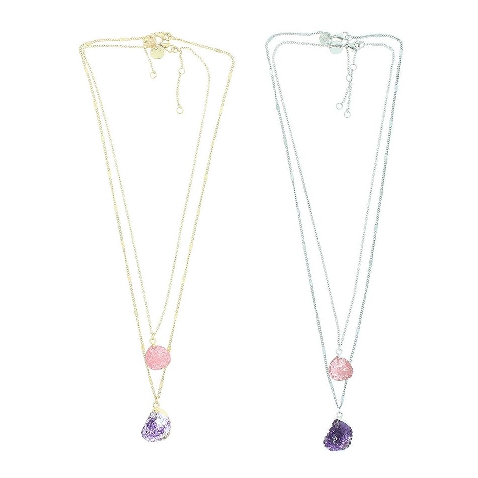 DOUBLE THIN NECKLACE