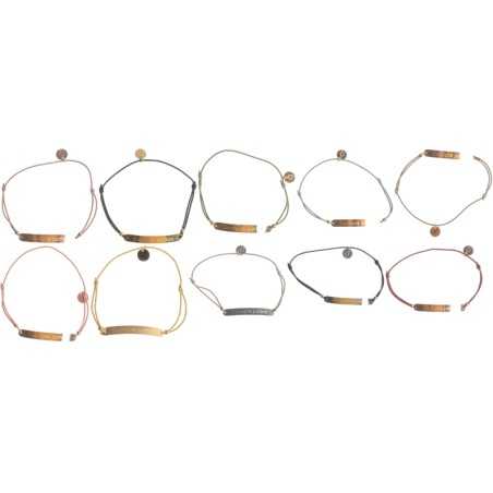 ELASTIC STEEL BRACELET STRIP ALWAYS TOGETHER