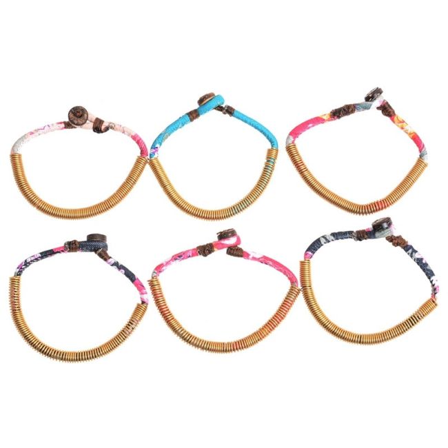 PULSERA ÉTNICA ANILLAS