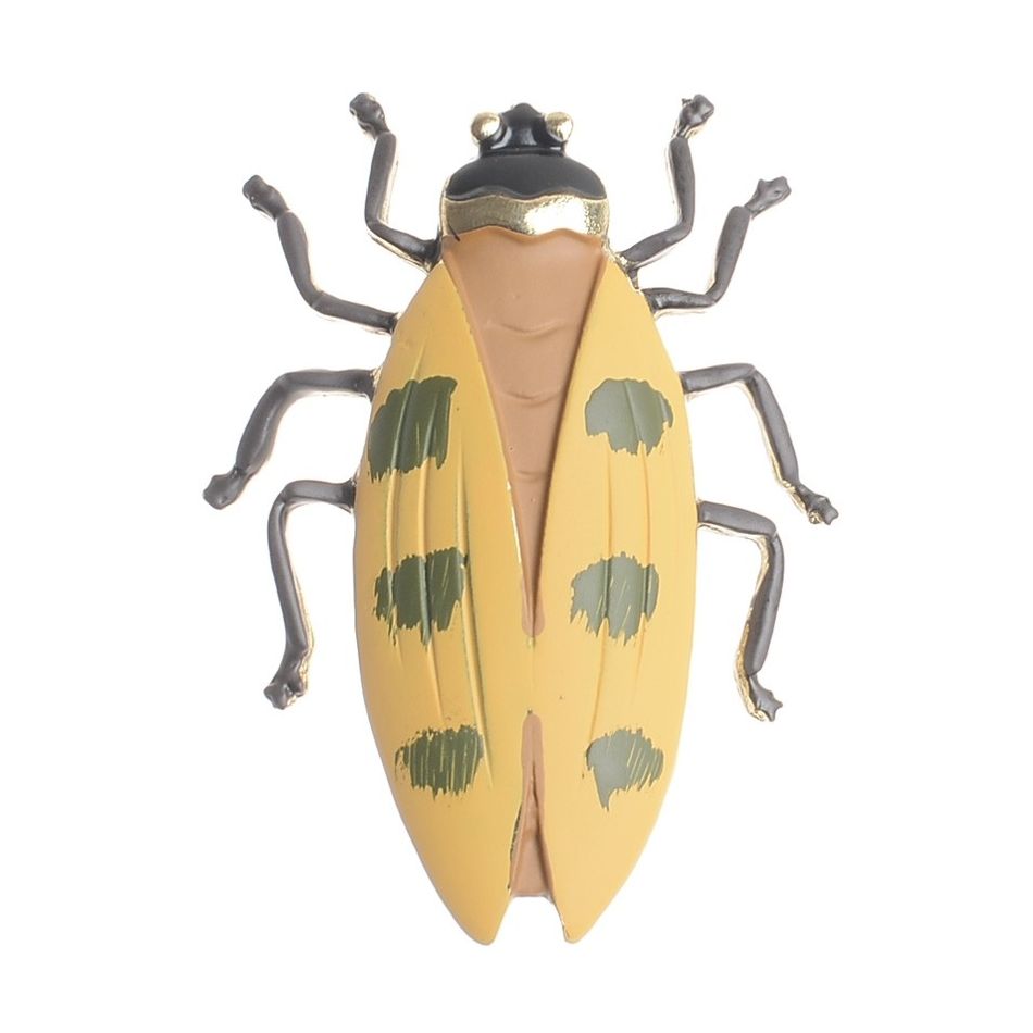 BROCHE INSECTO METAL ESMALTE MATE