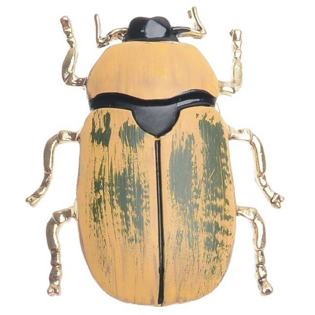 BROCHE IMÁN INSECTO METAL ESMALTE MATE