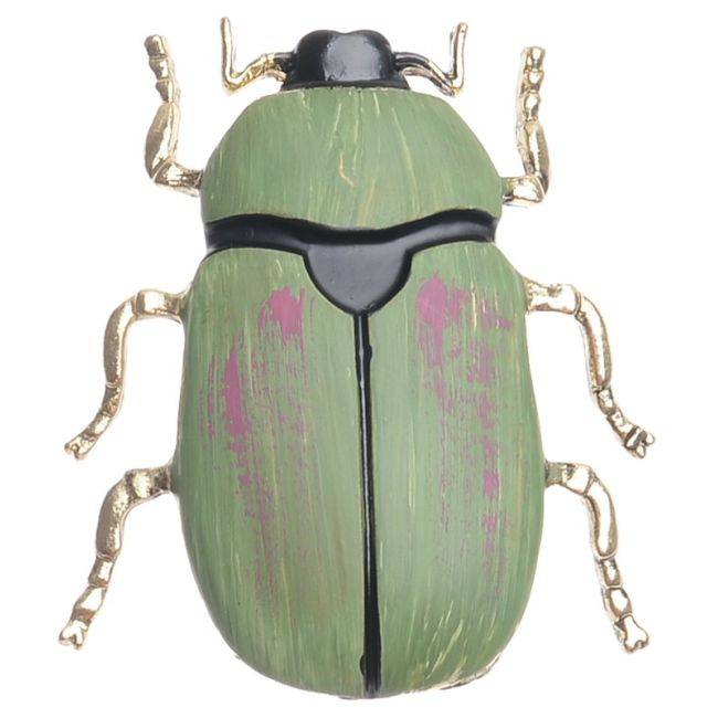 BROCHE IMÁN INSECTO METAL ESMALTE MATE