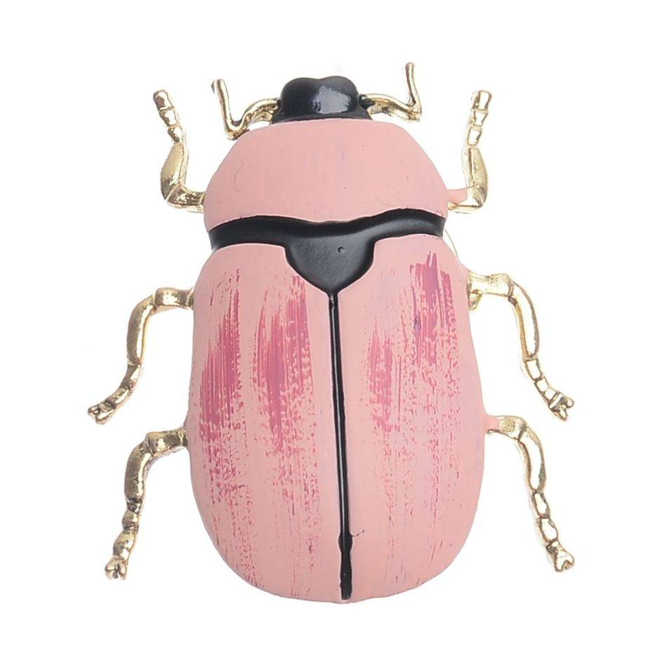 BROCHE IMÁN INSECTO METAL ESMALTE MATE